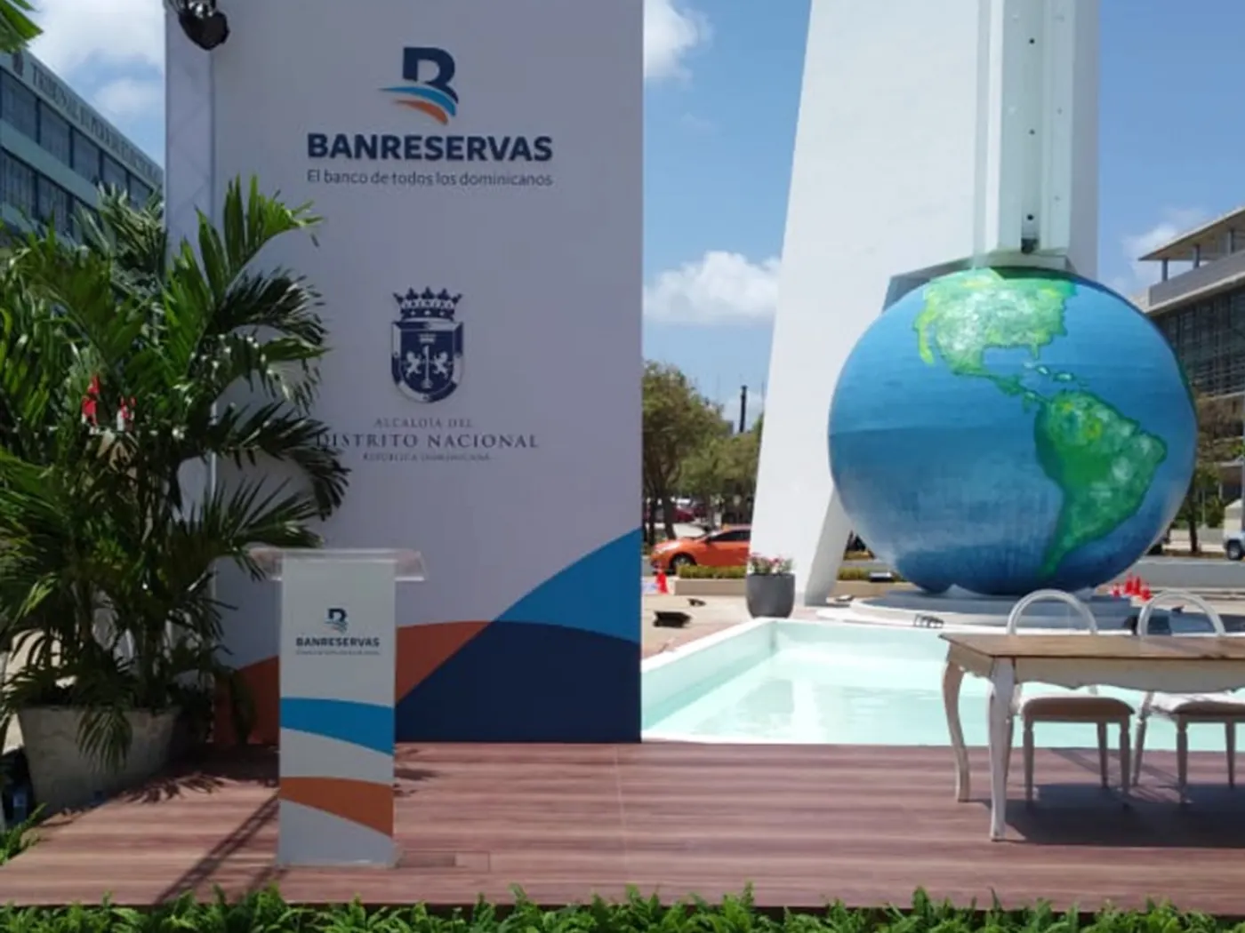 Banreservas · Stands, activaciones y señalización