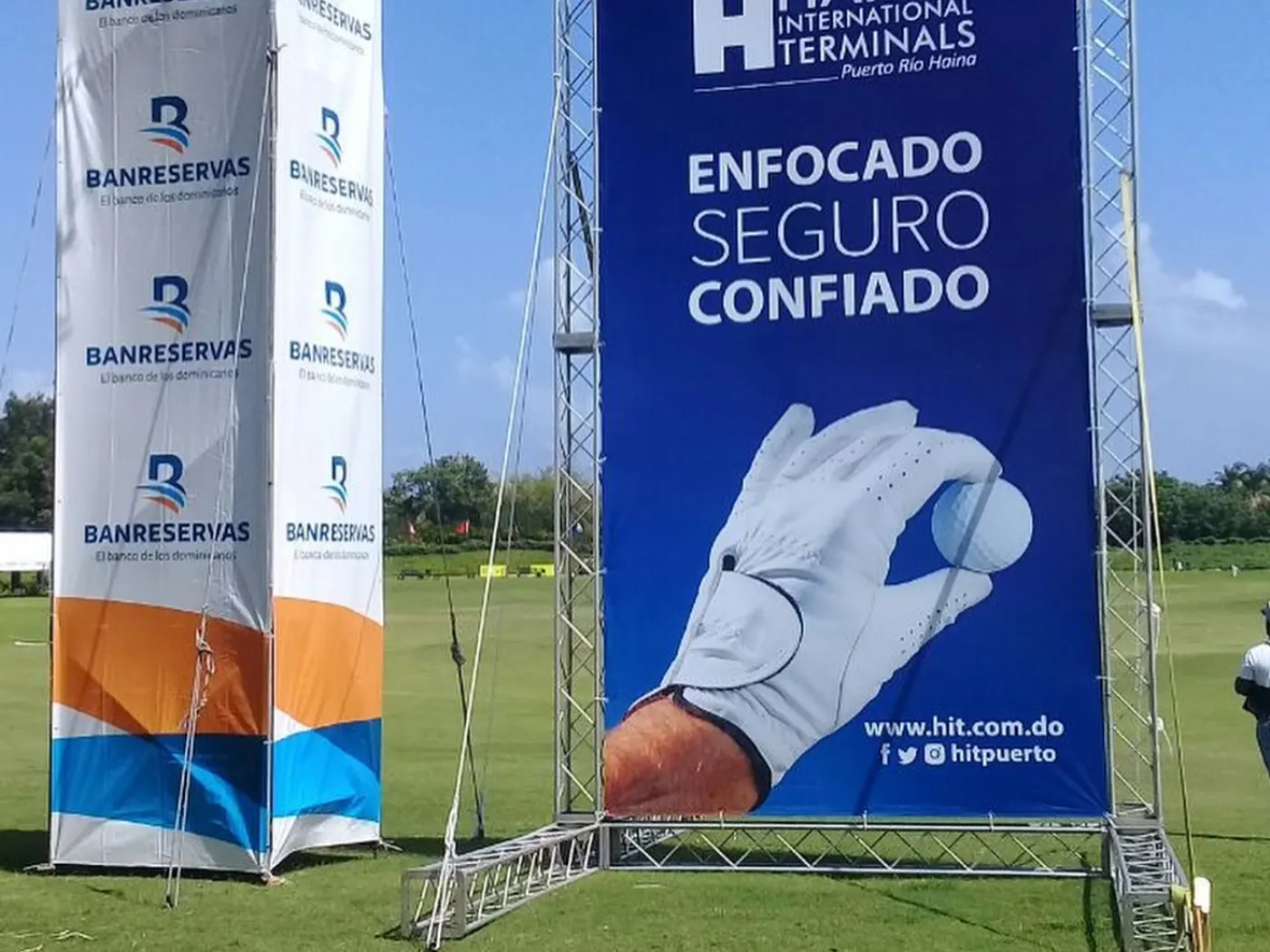 Banreservas · Stands, activaciones y señalización
